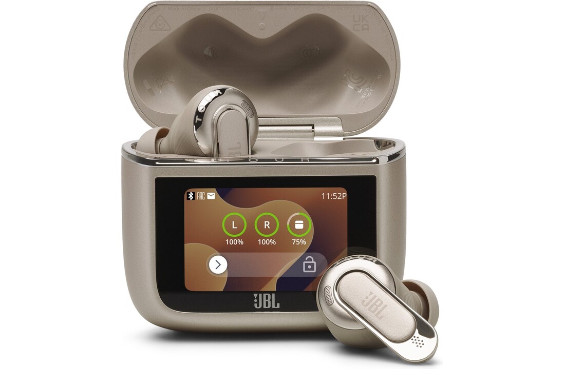 JBL Tour Pro 3 Latte - Draadloze oordopjes