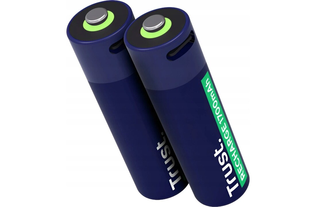 Trust USB-C oplaadbare AA-batterijen