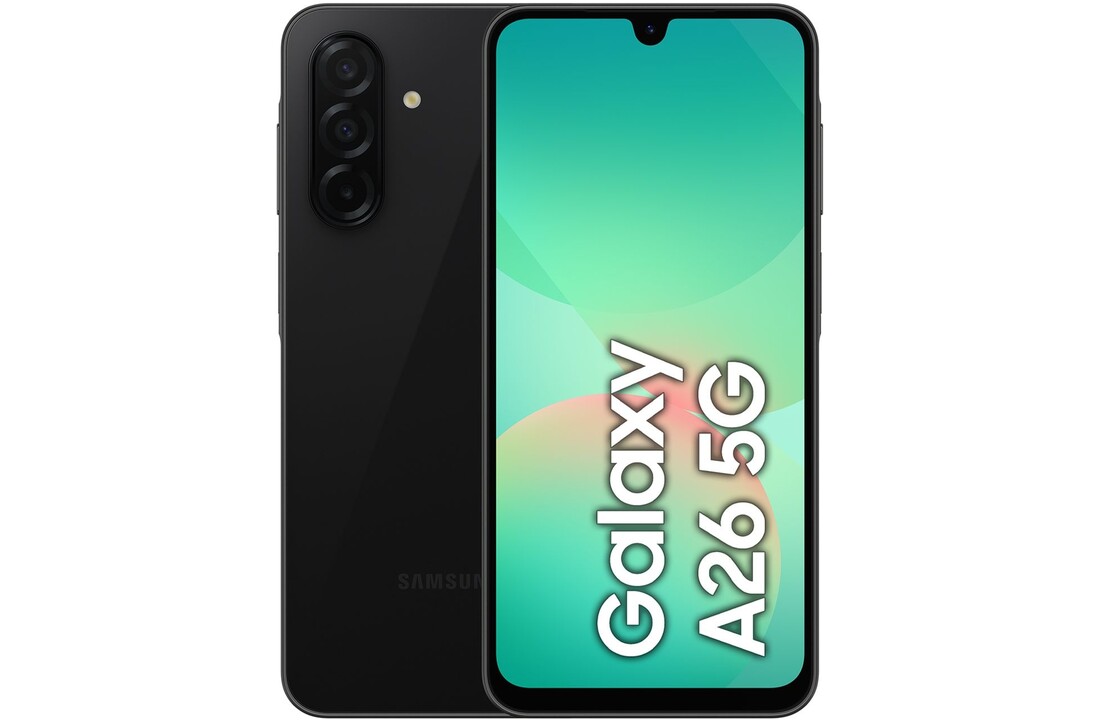 Samsung Galaxy A26 5G 128GB Zwart - Mobiele telefoon