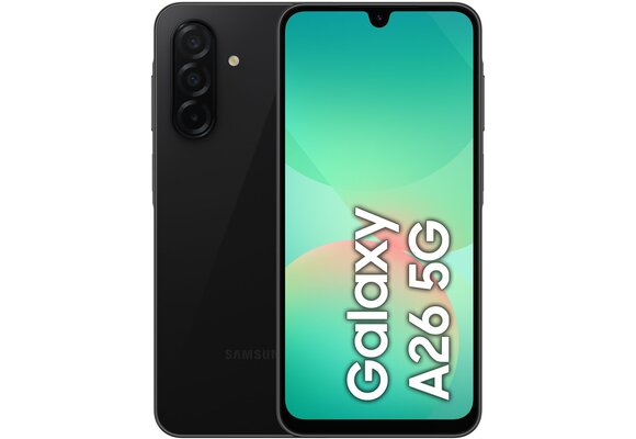 Samsung Galaxy A26 5G 128GB Zwart - Mobiele telefoon