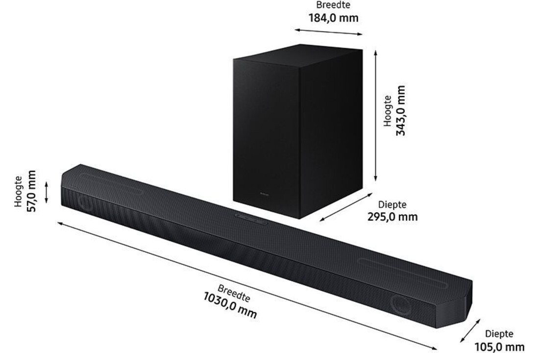 Samsung Cinematic Soundbar HW-Q600F 2025 - Soundbar