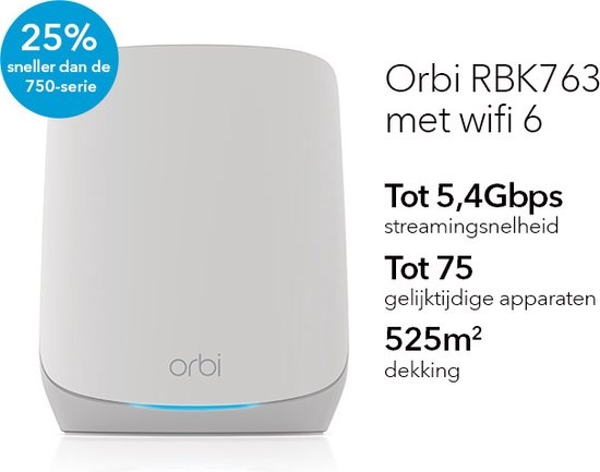 Netgear Orbi RBK763S-100EUS - Router