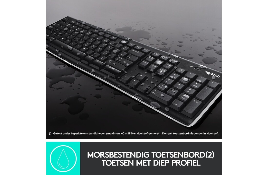 Logitech MK270 (BM) - Toetsenbord + muis set