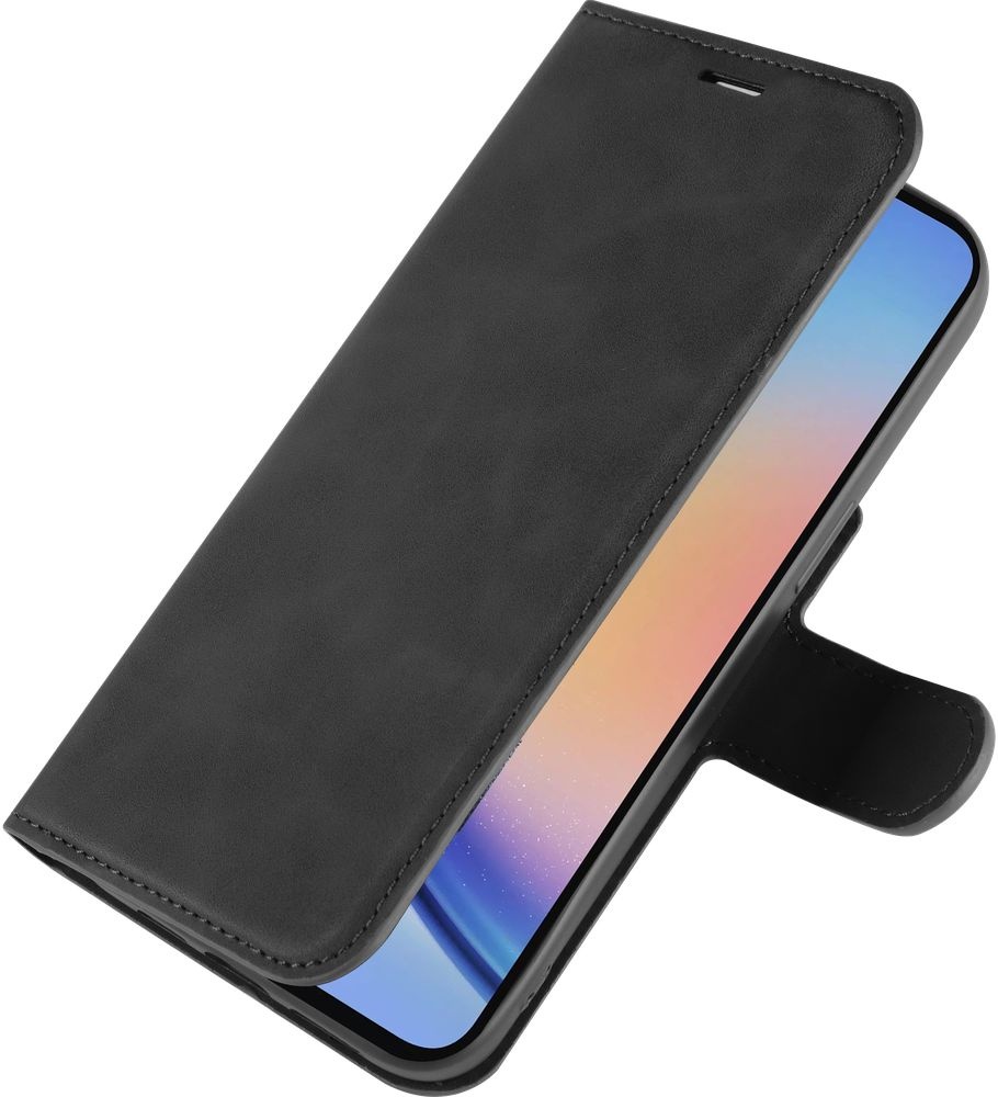 Just in Case Samsung Galaxy A35 Premium Wallet Zwart - Beschermhoes