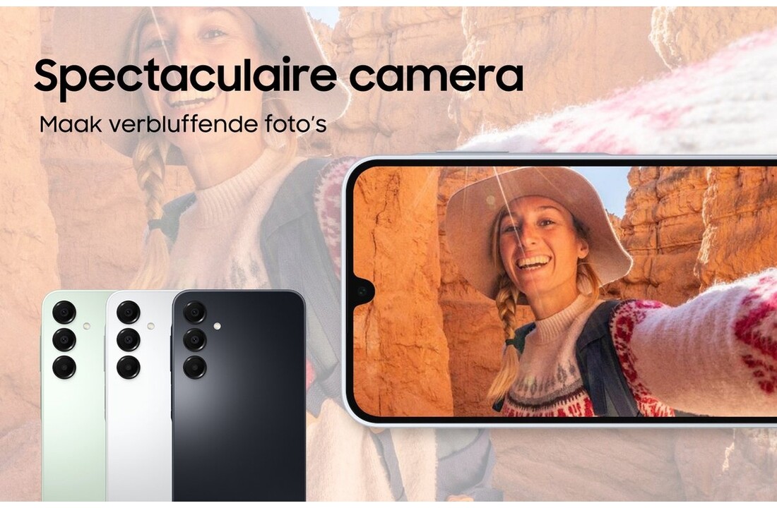 Samsung A16 128GB Zwart - Mobiele telefoon