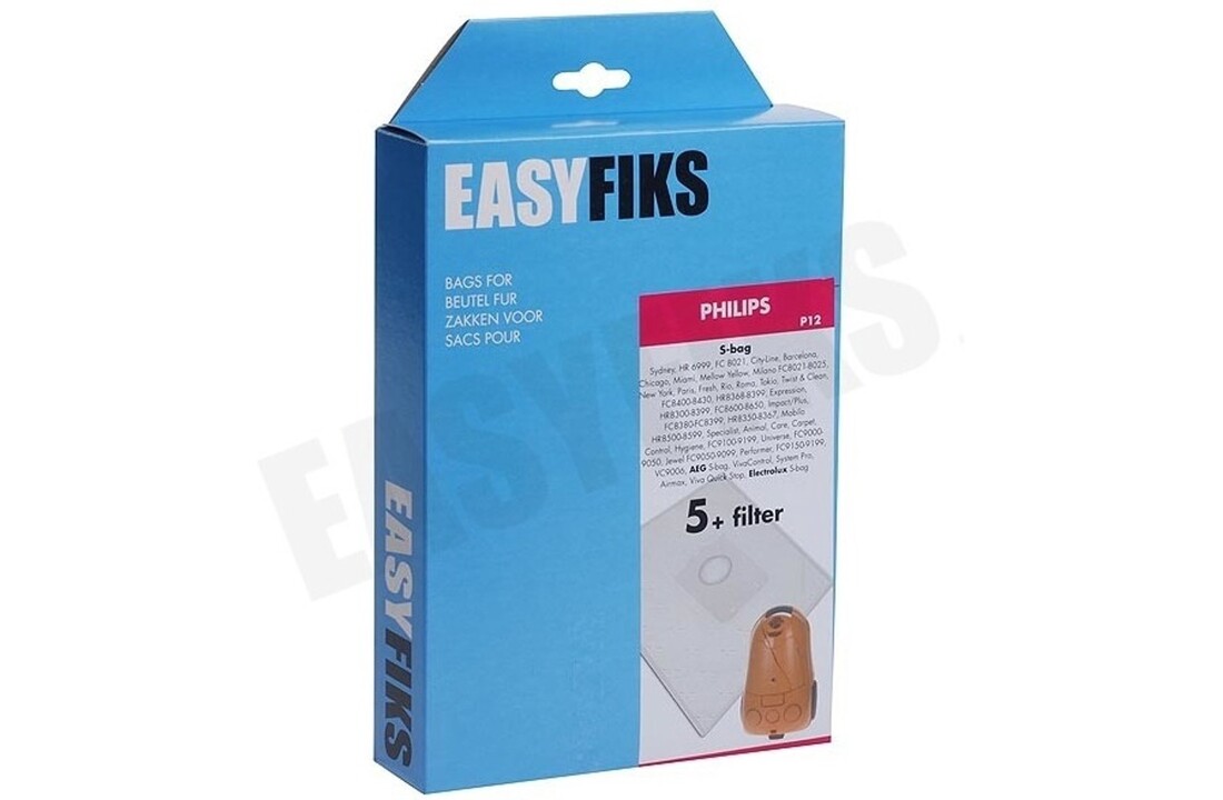 Easyfiks S-bag Micro Fleece 8 stuks