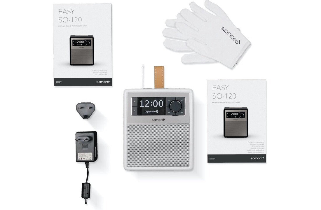 Sonoro EASY SO-120 V2 Wit - Radio