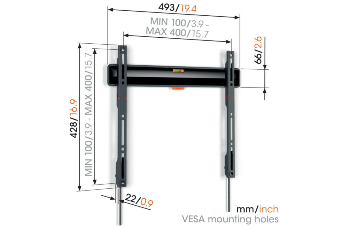 Vogel's TVM 3405 Muurbeugel (37-77 inch) - TV muurbeugel