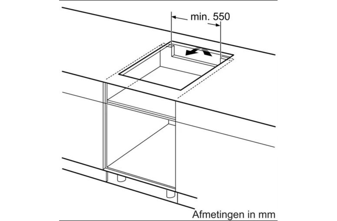 Bosch PUE63KBB5D - Inductiekookplaat