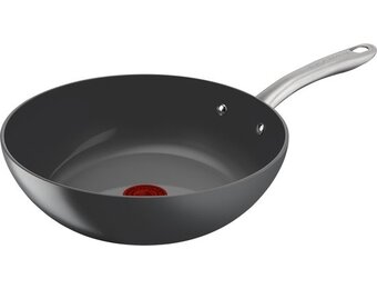 Tefal Renew+ Wokpan 28cm Zwart