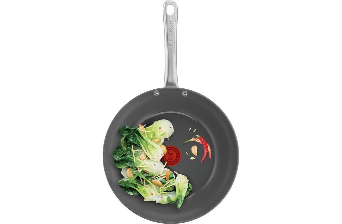Tefal Renew+ Wokpan 28cm Zwart
