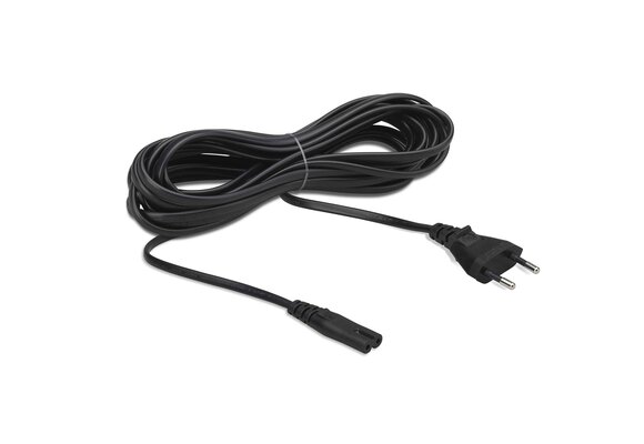 Flexson Sonos 5 meter stroomkabel zwart