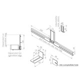 Cavus CTSHUNIB Soundbar-frame voor TV tafelstandaard