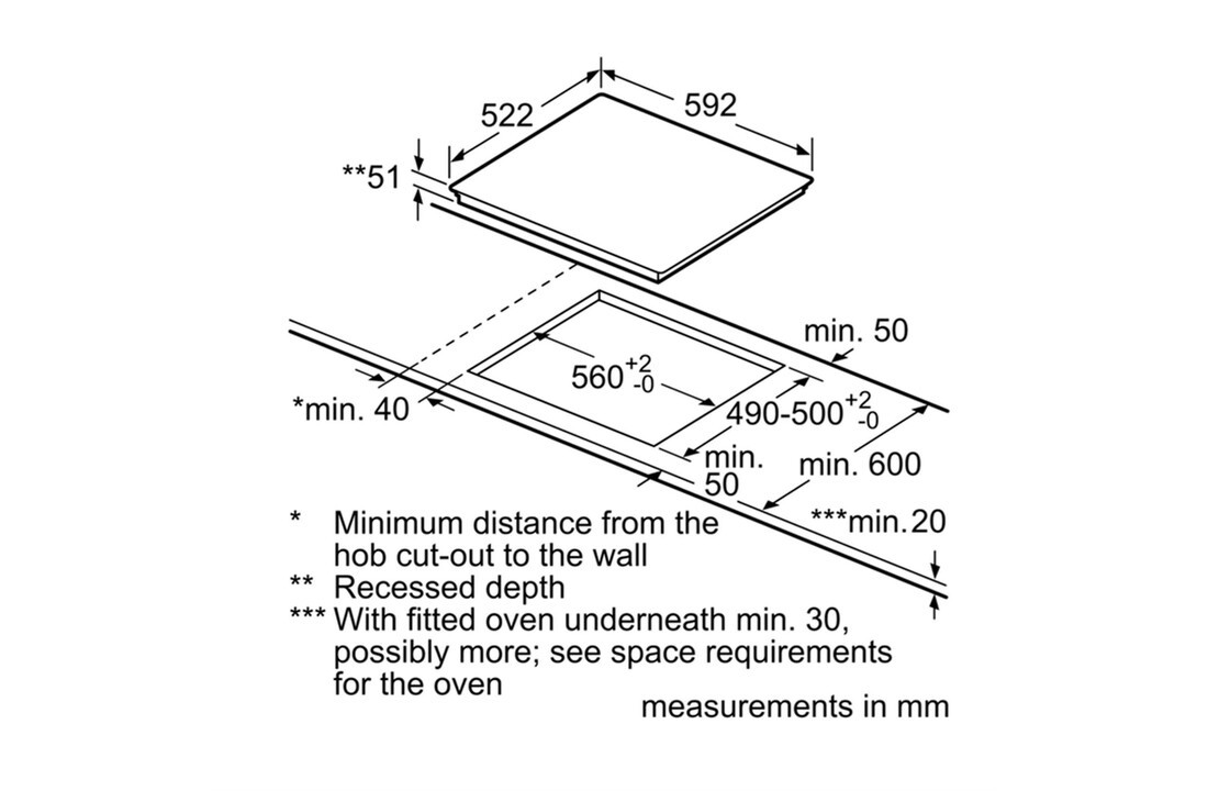 Bosch PXE651FC1E - Inductiekookplaat