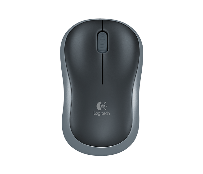 Logitech M185 Grijs/Zwart - Muis