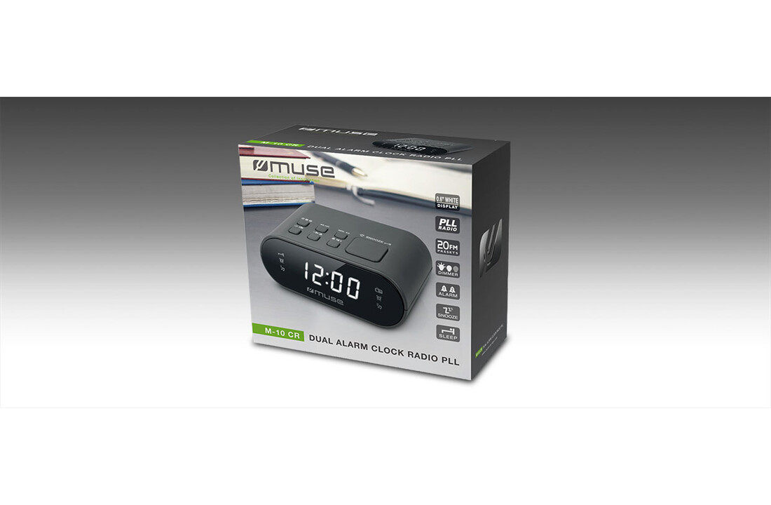 Muse M-10 CR - Wekkerradio