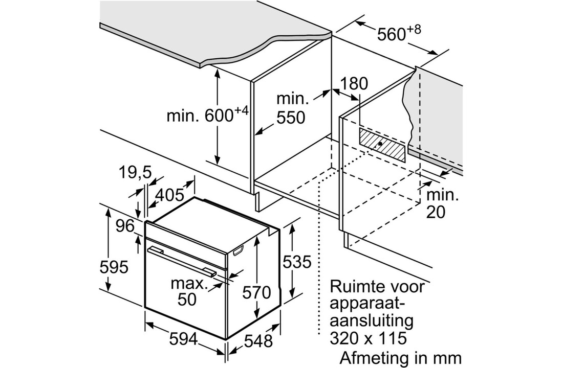 Siemens HB337A0S0 - Inbouw oven