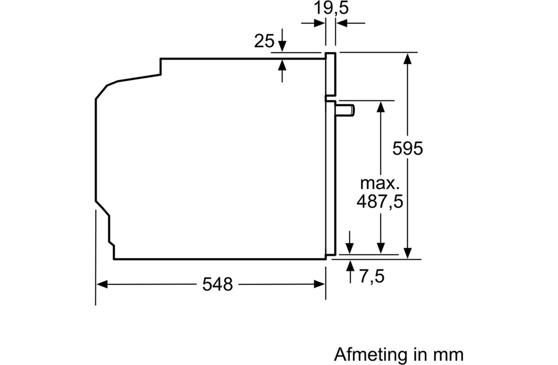 Siemens HB337A0S0 - Inbouw oven