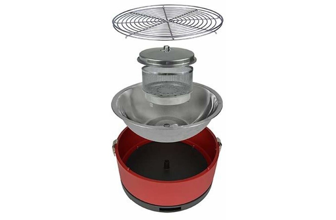 Feuerdesign Teide Wit/Creme - Tafelbarbecue