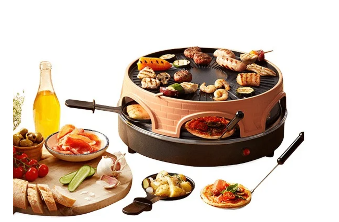 Emerio PO-113255.4 3-in-1 - Pizzarette