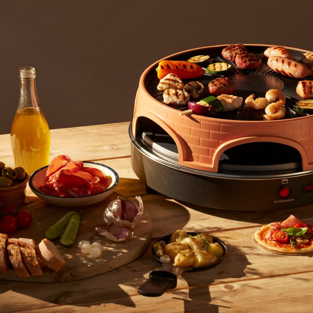 Emerio PO-113255.4 3-in-1 - Pizzarette