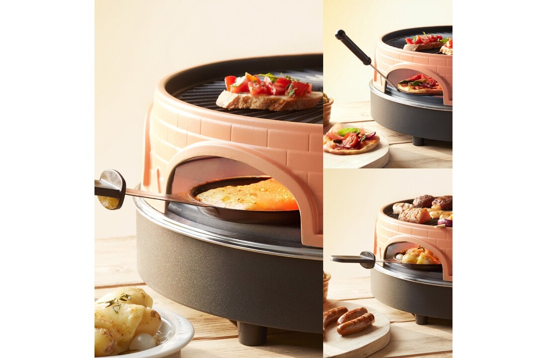 Emerio PO-113255.4 3-in-1 - Pizzarette