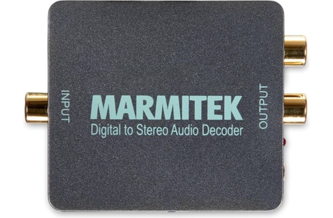 Marmitek Connect DA51 Digitale TV Audio naar Stereo converter