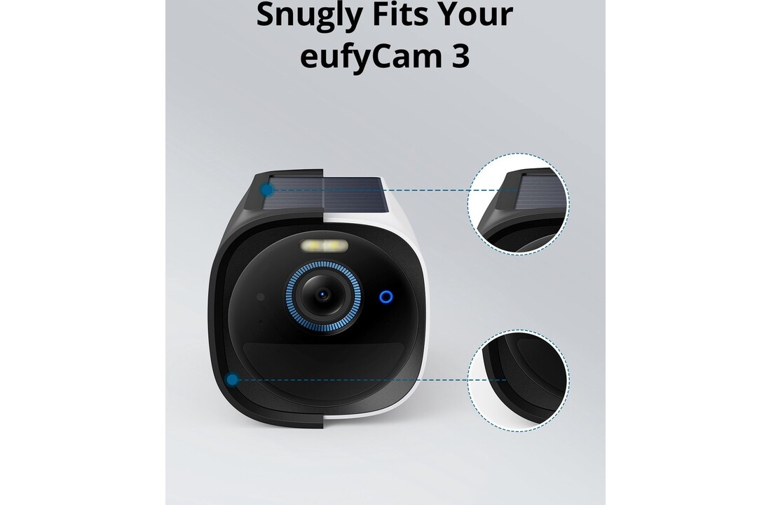 Eufy eufyCam 3 Skin Zwart (2-pack)