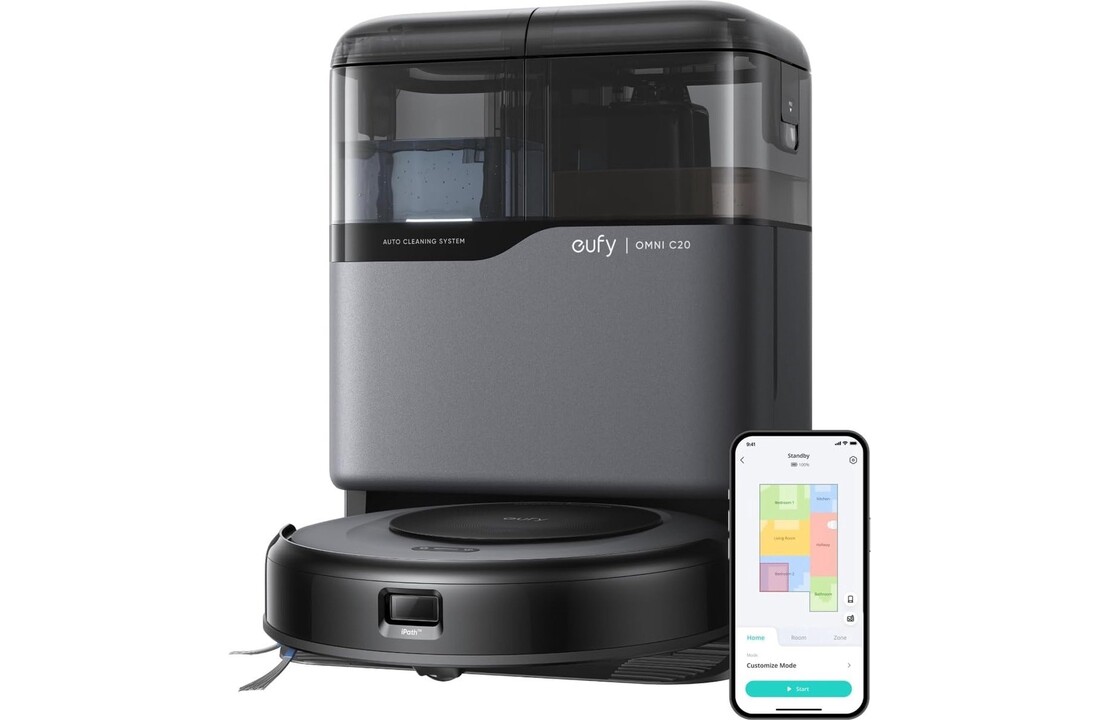 Eufy Omni C20 - Robotstofzuiger