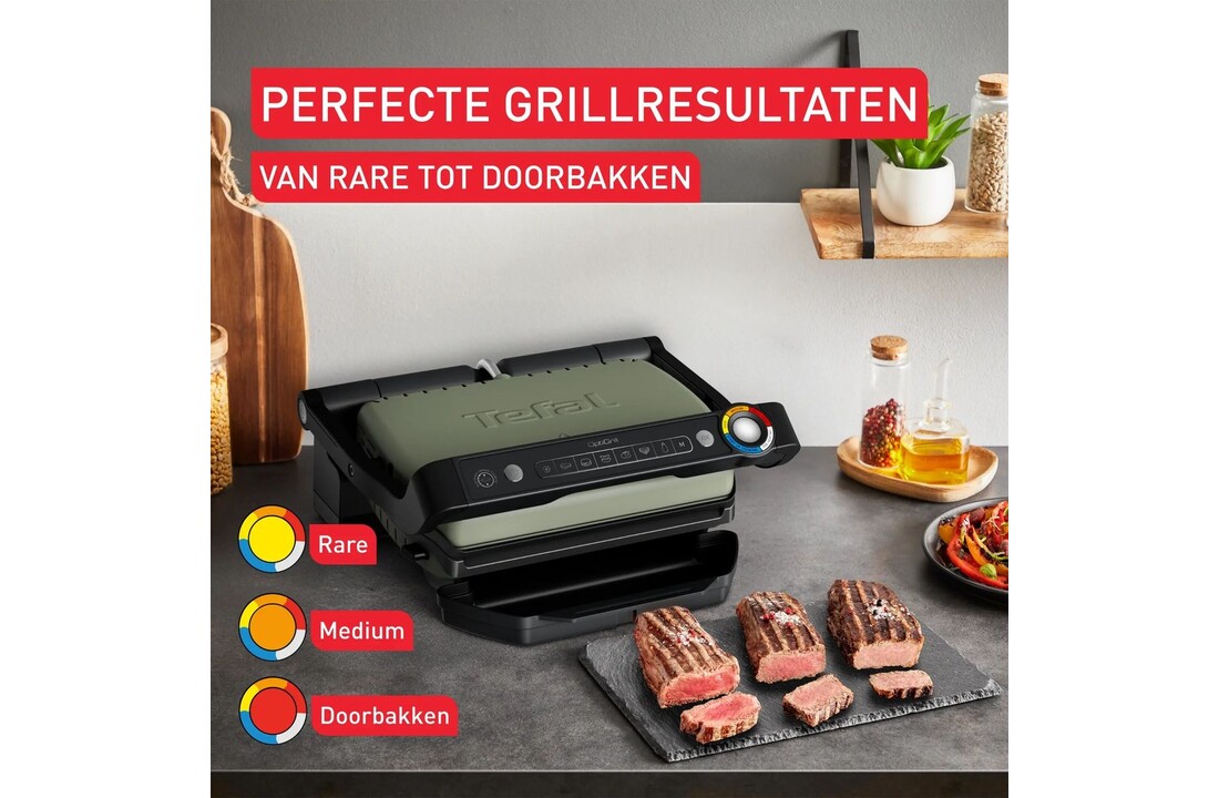 Tefal GC71EL OptiGrill Eco Design - Contactgrill