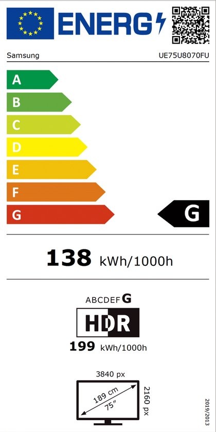 Samsung Crystal UHD 75U8070F (2025) - LED TV