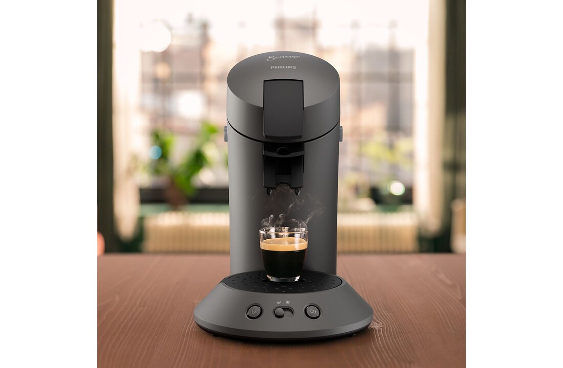 Philips Senseo Original Plus CSA210/50 (kasjmiergrijs) - Koffiepadmachine.