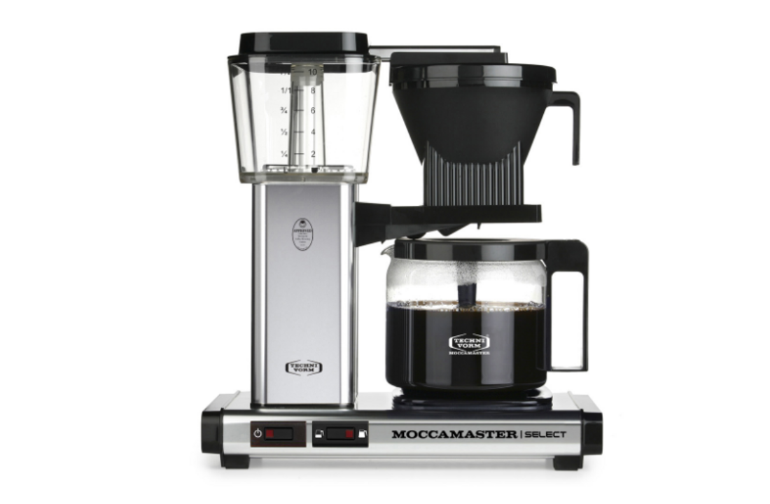 Moccamaster KBG Select (Polished Silver) - Koffiezetapparaat