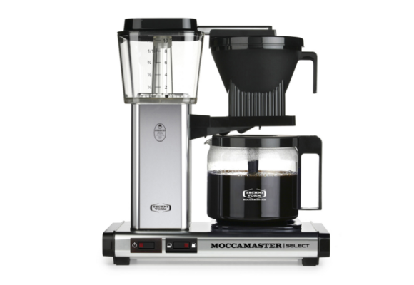 Moccamaster KBG Select (Polished Silver) - Koffiezetapparaat