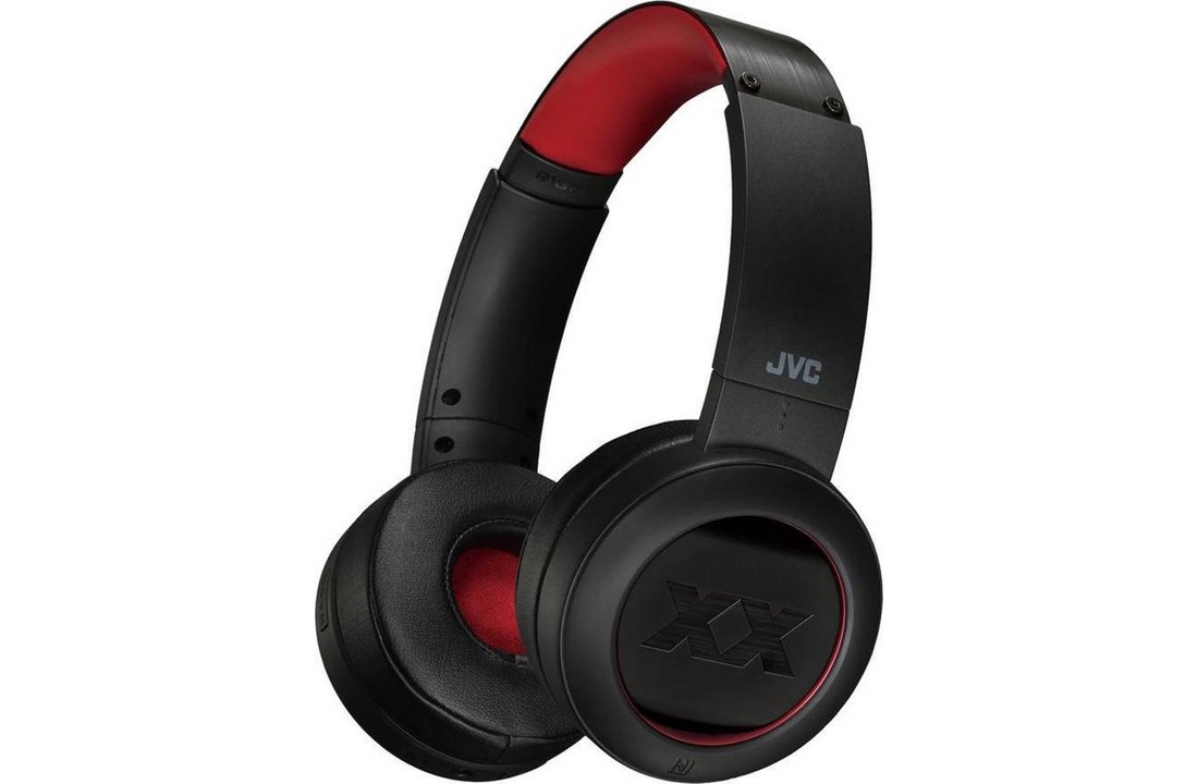 JVC HA-XP50BT (Zwart/Rood) - On-ear koptelefoon