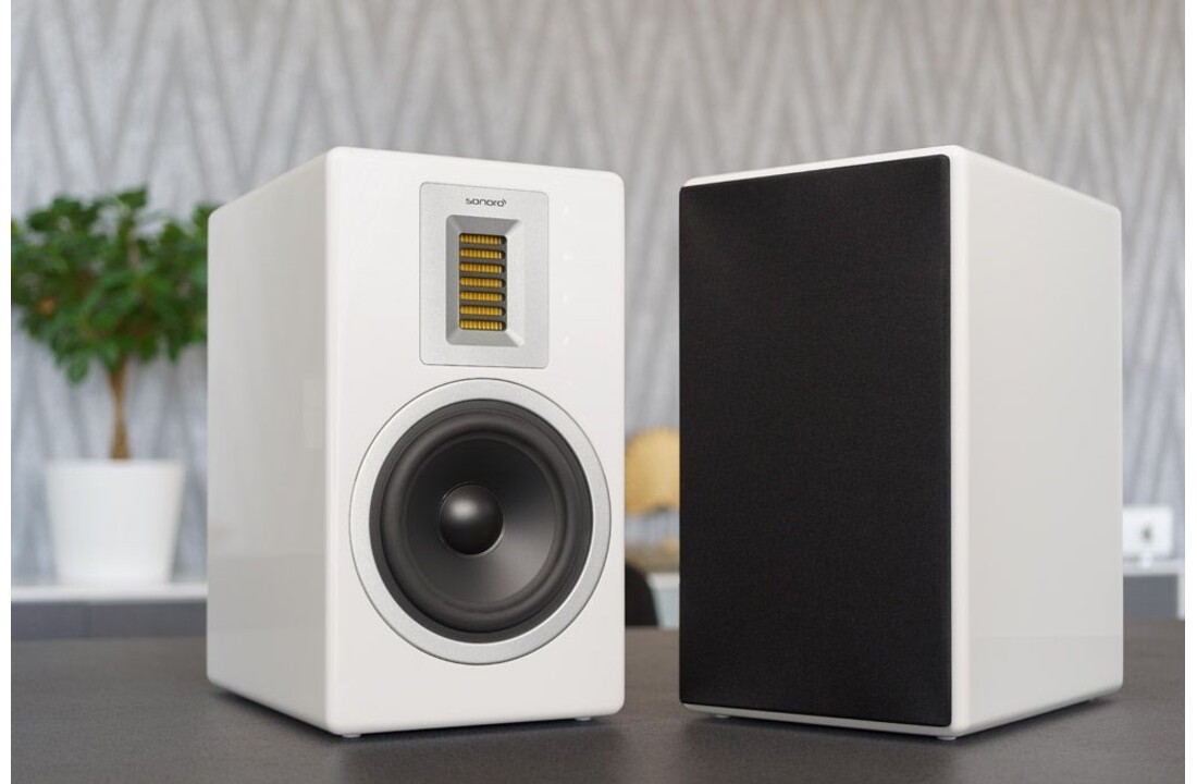 Sonoro Orchestra Wit (per paar) - Boekenplank speaker