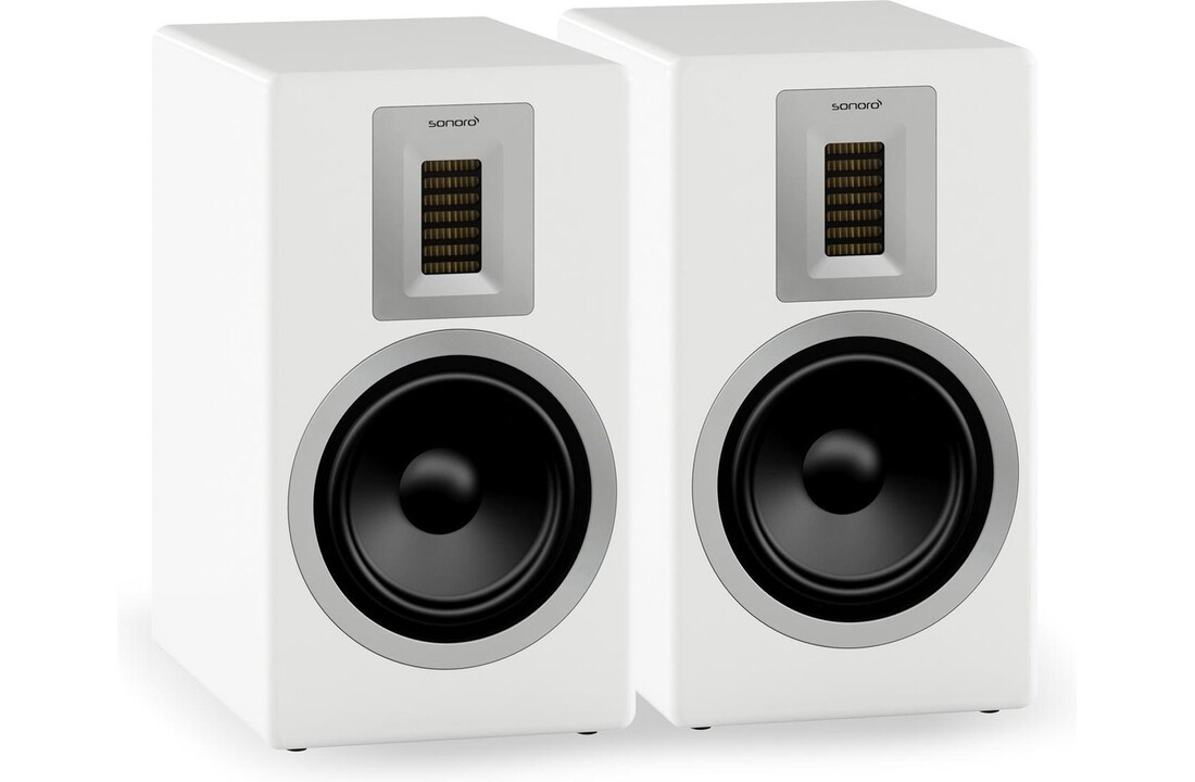 Sonoro Orchestra Wit (per paar) - Boekenplank speaker