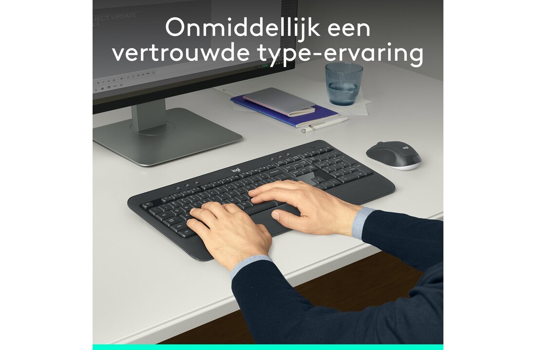 Logitech MK540 Advanced - Toetsenbord + muis set