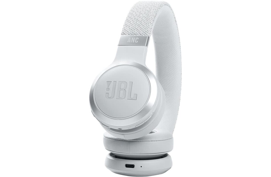 JBL LIVE460NC Wit - On-ear koptelefoon