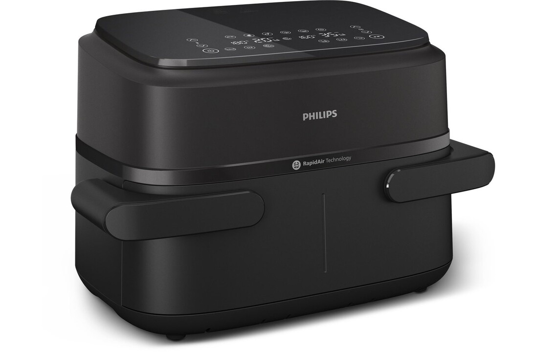 Philips Dual Basket Airfryer NA150/00 - Hetelucht friteuse