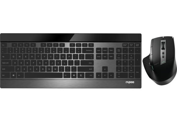 Rapoo 9900M - Toetsenbord + muis set