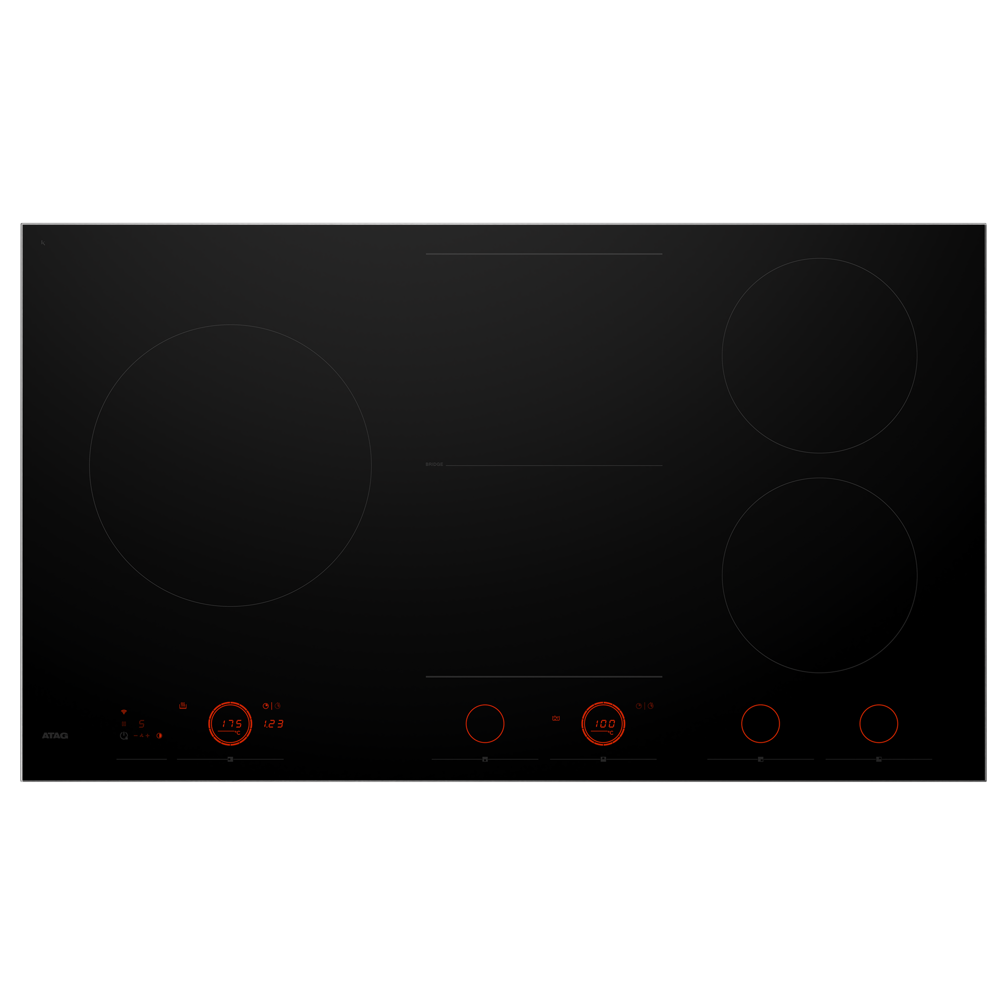 ATAG HI29571SV - Celcius inbouw inductie kookplaat 90 cm.