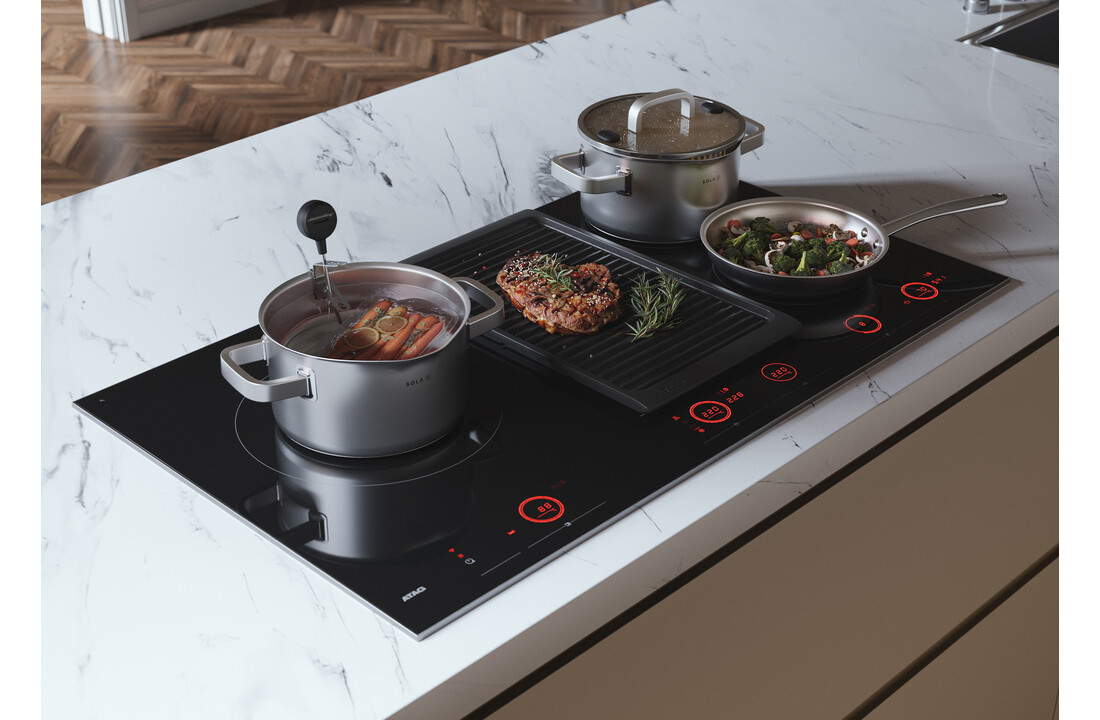 ATAG HI29571SV - Celcius inbouw inductie kookplaat 90 cm.