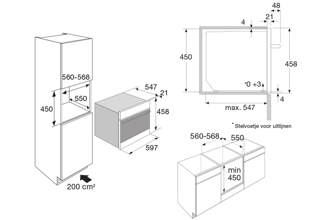 ATAG BCM4692C - inbouw combi oven hydrolytisch.