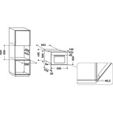 Whirlpool AMW 799/IX - Inbouw combi magnetron.
