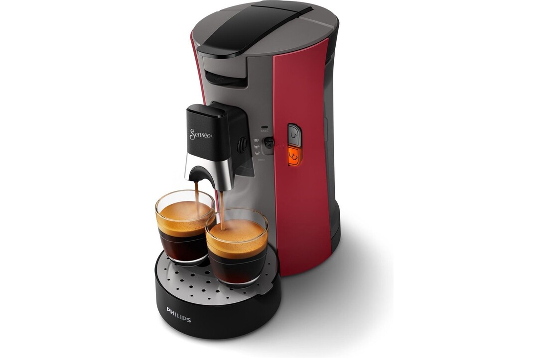 Philips Senseo Select CSA240/90 (Rood) - Koffiemachine
