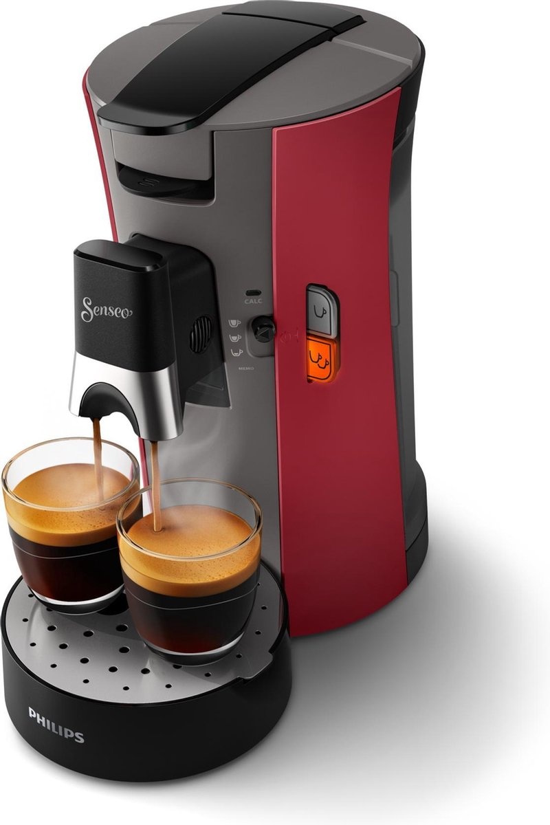 Philips Senseo Select CSA240/90 (Rood) - Koffiemachine