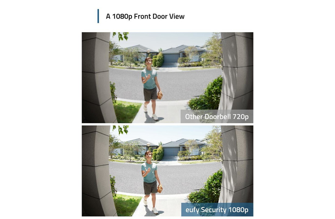 Eufy Video Doorbell Battery Slim + Chime - Deurbel