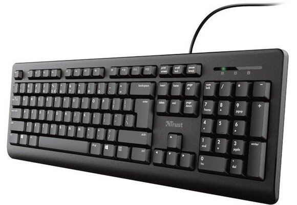 Trust 23880 Primo Zwart - Toetsenbord