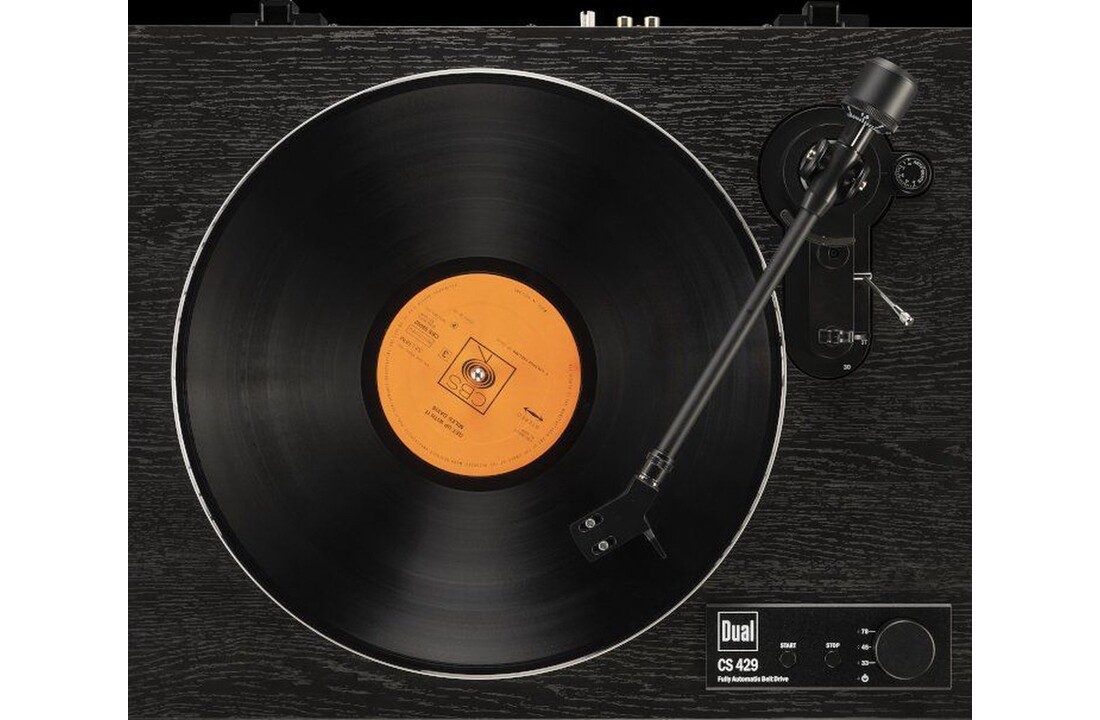 Dual CS 429 Zwart - Platenspeler